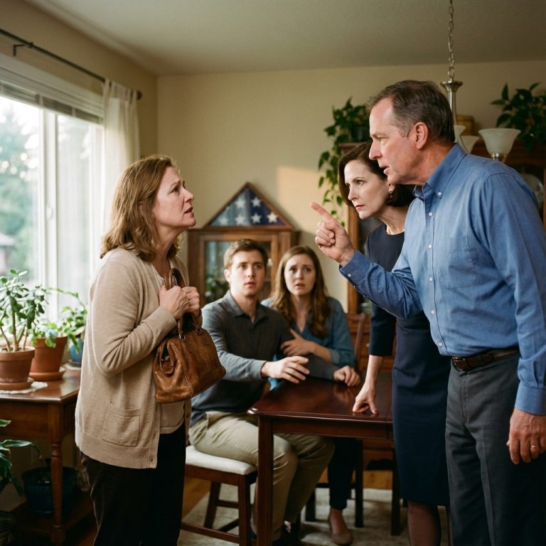 Mój syn myślał, że żyję z małej emerytury — jego przyszli teściowie nazwali mnie „przerażająco zwyczajną” podczas kolacji, nie wiedząc, kim naprawdę jestem