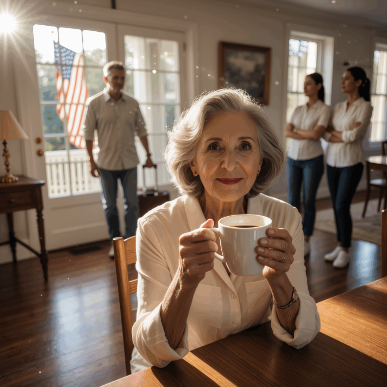 „Możesz skorzystać z pokoju gościnnego. Jeśli nie czujesz się komfortowo, poszukaj innego miejsca” – powiedział cicho mój syn, gdy weszła moja synowa. Tego wieczoru spakowałam walizki i wyjechałam. Ale kilka dni później pewny siebie uśmiech zniknął z jej twarzy, a wszystko w domu zaczęło się zmieniać.