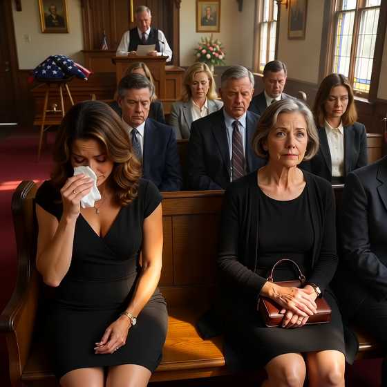 Siedziałam z tyłu na pogrzebie mojego męża. Jego najlepszy przyjaciel siedział w pierwszym rzędzie i płakał jak wdowa – aż pastor powiedział: „Jego żona, Elaine”.