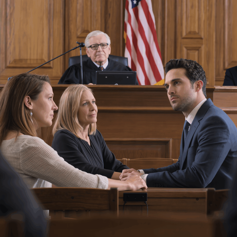 Moi rodzice pozwali mnie do sądu, próbując uzyskać prawo własności do wielomilionowej firmy technologicznej, którą sam stworzyłem. Stali w sądzie, mówiąc, że „wychowywali i wspierali” mnie przez całe życie, z pewnymi siebie uśmiechami na twarzach – aż do momentu, gdy sędzia podszedł do ławy sędziowskiej i mnie rozpoznał. Był to ojciec mojego bliskiego przyjaciela, w imponującej czarnej todze. I w tym momencie ich miny już nie były takie same.