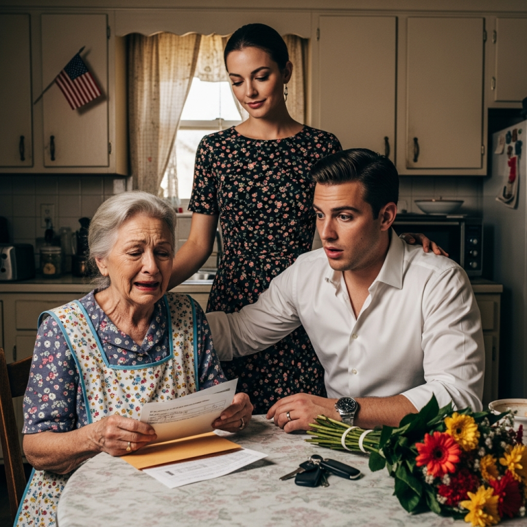W Dzień Matki mój syn-milioner wszedł do mojej małej kuchni na przedmieściach Dallas w Teksasie z pięknym bukietem i tym delikatnym uśmiechem: „Mamo, wszystko w porządku?”. Potem zapytał, czy jestem zadowolony z 5000 dolarów, które jego żona, Clara, „przysyłała mi co miesiąc”. Zachowałem spokój i powiedziałem: „Synu… Kościół tak naprawdę utrzymuje twoją mamę”.v