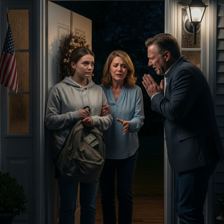 Kiedy miałam 17 lat, mama nazwała mnie „rodzinną pomyłką” przy swoich przyjaciółkach – więc wyszłam z 42 dolarami i plecakiem. Osiem lat później zapukali do moich drzwi z płaczem.