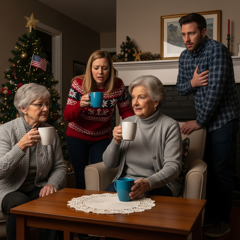 W poranek Bożego Narodzenia moja córka dała mi „specjalną herbatę” – sięgnęłam po drugi kubek, a 30 minut później jej mąż zbladł