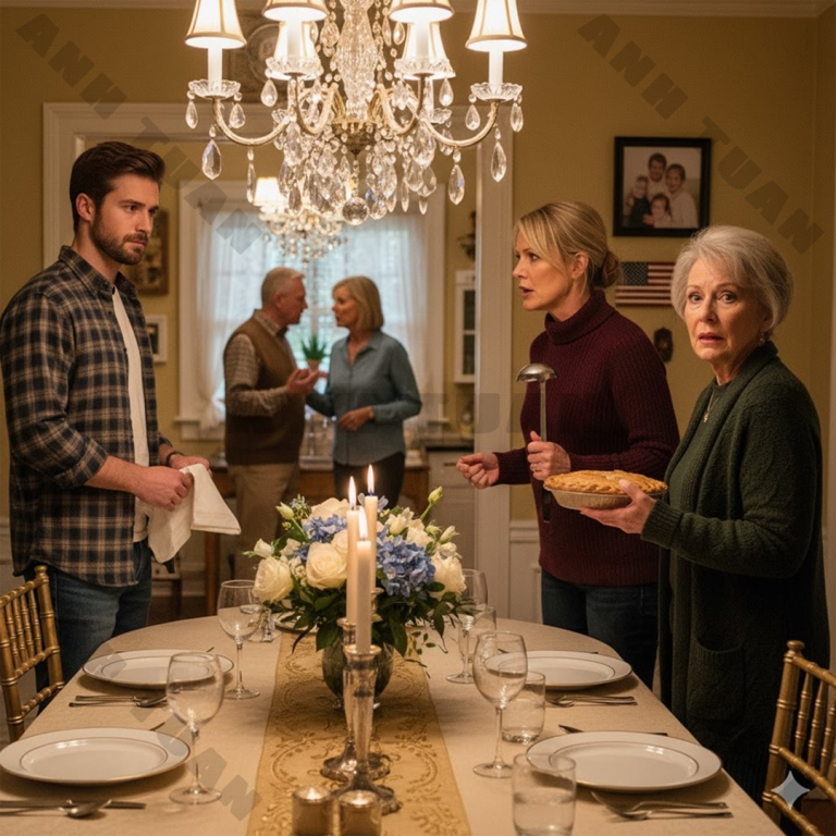 Podczas kolacji, na którą zaprosił mnie syn, zamarłam, widząc schludnie nakryte nakrycie stołu dla mojego męża, który zmarł dwa lata temu. Kiedy zapytałam dlaczego, mój syn nagle zbladł i powiedział: „Mamo, jest coś, o czym ci nigdy nie mówiliśmy”.