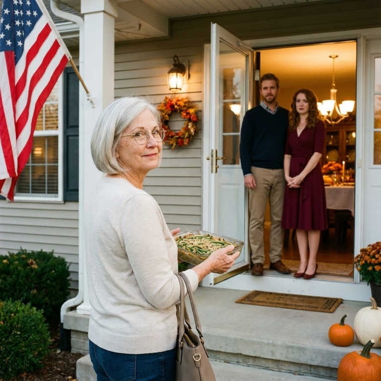 Mój syn powiedział: „Proszę, jedz w kuchni, mamy gości”, jakby to była najnormalniejsza rzecz na świecie. Starałam się mówić spokojnie i zachować spokój. Uśmiechnęłam się, odłożyłam torbę i wyszłam w ciszę nocy, wybierając spokój zamiast dyskomfortu. Myśleli, że ochłonę i wrócę, jakby nic się nie stało. Nie wróciłam. Nie ze złości, ale dlatego, że podjęłam cichy wybór, by chronić swój spokój i przestać wracać do miejsc, w których nie czuję się już mile widziana.