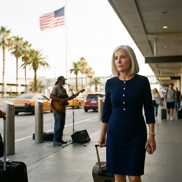 Zadzwoniła i powiedziała: „Mamo, kończysz 70 lat. Urządzamy ci przyjęcie-niespodziankę!”. Zarezerwowałam lot, wylądowałam na lotnisku w Los Angeles i wciąż zmuszałam się do uśmiechu pomimo zmęczenia… kiedy znajoma przysłała mi kilka zdjęć, których nigdy nie miałam zobaczyć. Nie były to przygotowania do imprezy. Nie był to tort. Ale to, co działo się za moimi plecami, znajome twarze i „świętowanie”, uświadomiło mi nagle, że to zupełnie nie dla mnie.