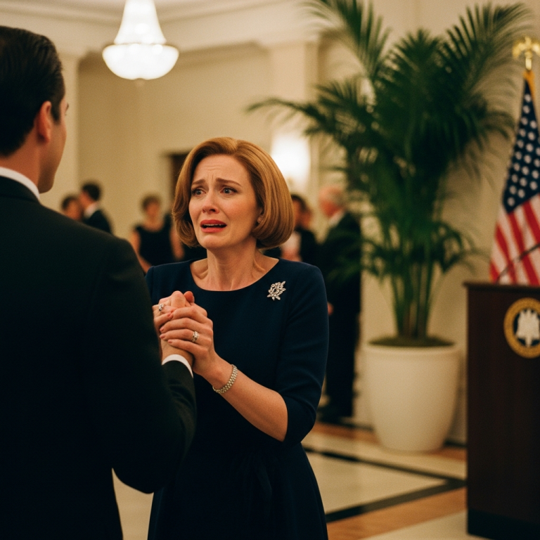 Mój mąż schował mnie za rośliną na swojej gali, a potem nowy dyrektor generalny wziął mnie za ręce i powiedział, że szukał mnie przez 30 lat