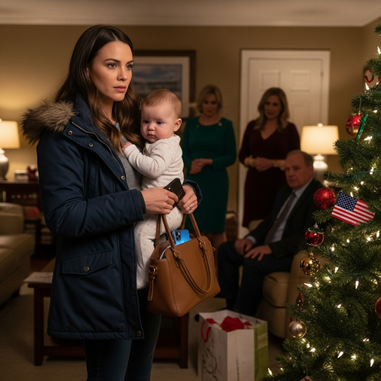 Moja mama powiedziała, że ​​mój 9-miesięczny synek „nie powinien przychodzić” na święta, więc sięgnęłam po jedyną rzecz, której nigdy nie spodziewali się, że dotknę