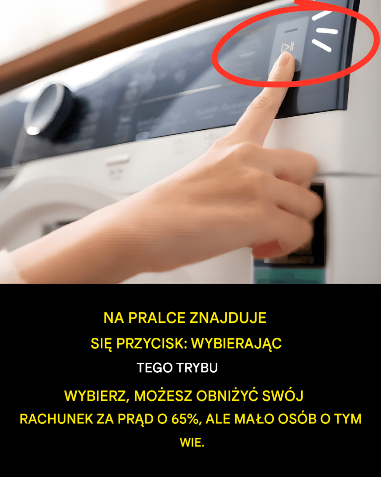 Do 65% zniżki na rachunku za prąd dzięki temu przyciskowi na pralce