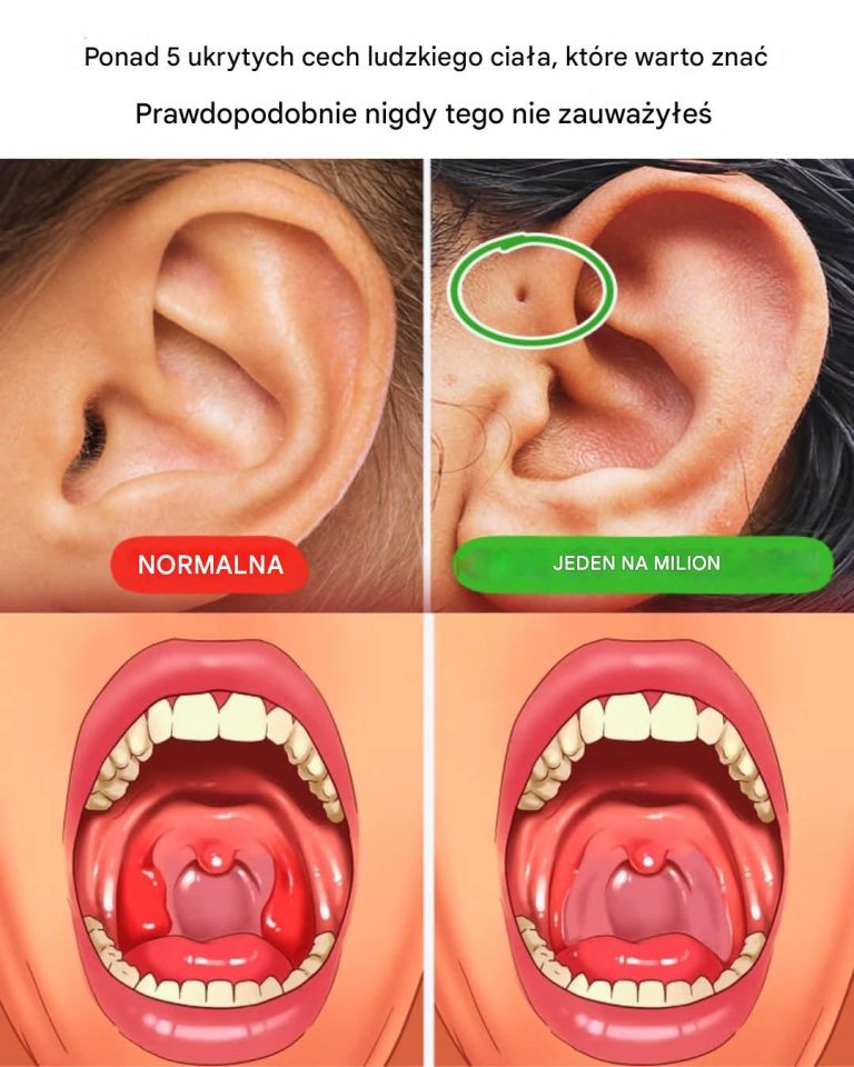 5+ ukrytych cech ludzkiego ciała, których prawdopodobnie nigdy nie zauważyłeś