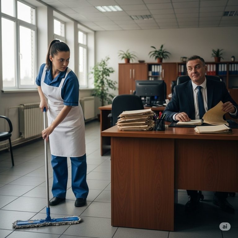Córka szefa dostała pracę sprzątaczki, aby odkryć oszustwa dyrektora – CH2