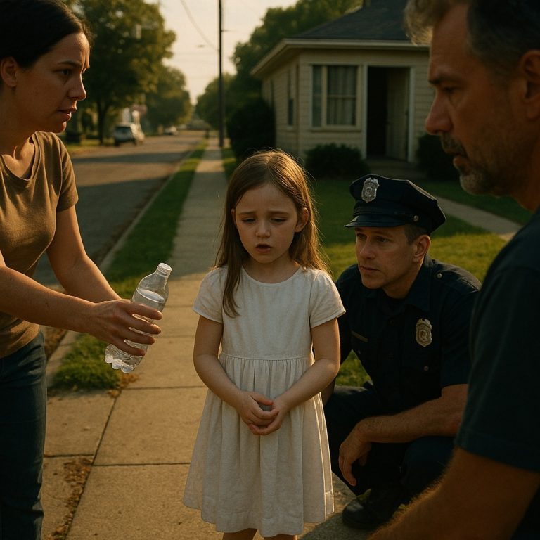 Przechodnie dzwonią na policję w sprawie małej dziewczynki – wskazuje na dom i mówi: „Głosy” każą jej wyjść – CH2