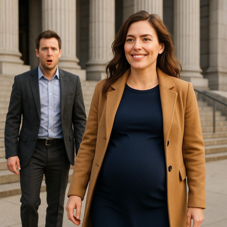 Moja była żona przybyła do sądu z siedmiomiesięcznym brzuszkiem i triumfalnym uśmiechem… CH2