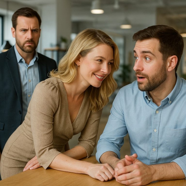 Żona flirtowała ze swoim współpracownikiem na moich oczach i powiedziała: „Gdybym spotkała cię przed moim mężem…  Opublikowane przez
