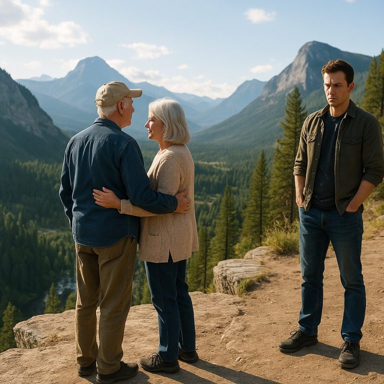 Nasz własny syn zepchnął nas z klifu, żeby nas uciszyć. Mój mąż szepnął: „Udawajmy, że nie żyjemy!”… CH2