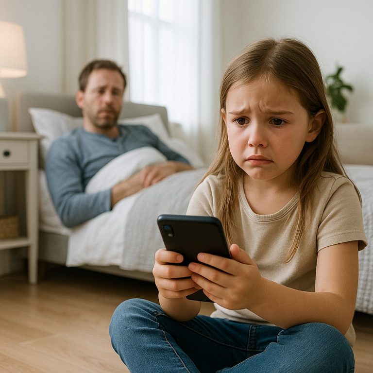 MOJA 6-LETNIA CÓRKA ZADZWONIŁA DO MNIE W DROWIE POWROTNEJ. „MAMO, POTRZEBUJĘ POMOCY. TO TAK BARDZO BOLI, CZUJĘ SIĘ JAK… ROZDZIAŁ 2