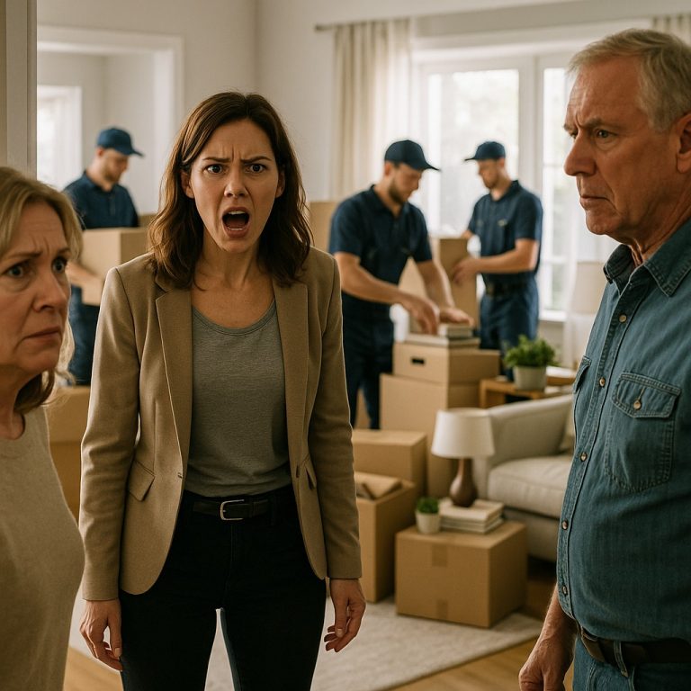 Moi rodzice włamali się do mojego domu z przeprowadzką… żeby oddać go mojemu bratu… CH2