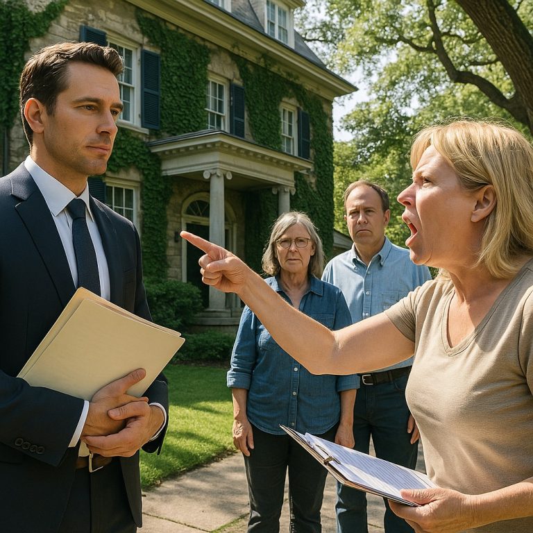 CH2 – Karen ze stowarzyszenia właścicieli nieruchomości sfałszowała akty własności, aby przejąć moją historyczną posiadłość — szkoda, że ​​jestem ekspertem od sporów gruntowych…