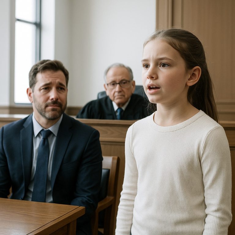 CH2 – Odważna dziewczyna mówi sędziemu: „Mój tata jest niewinny — i udowodnię to!” To, co wydarzyło się później, wstrząsnęło wszystkimi…