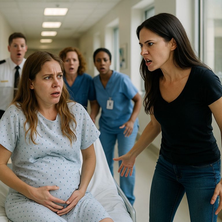 Pani zaatakowała ciężarną żonę w szpitalu – ale nie miała pojęcia, kim był jej ojciec