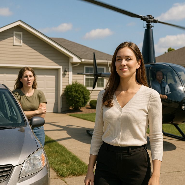 Siostra powiedziała: „Nigdy nie będziesz mieć samochodu”, dopóki nie odebrała mnie firma obsługująca helikoptery