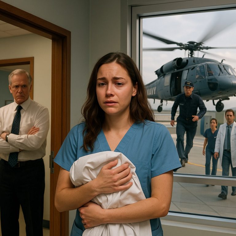 Dyrektor szpitala ją zwolnił — kilka minut później na dachu wylądował śmigłowiec marynarki wojennej