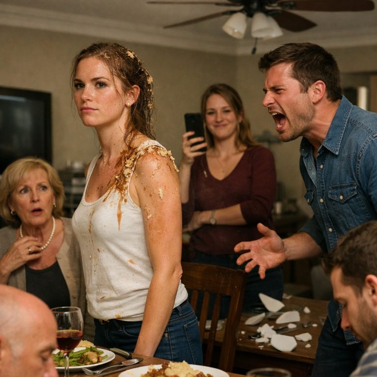 Jak śmiesz mówić NIE MOJEJ MAMIE! Mój mąż krzyczał, rozbijając mi talerz o głowę podczas…