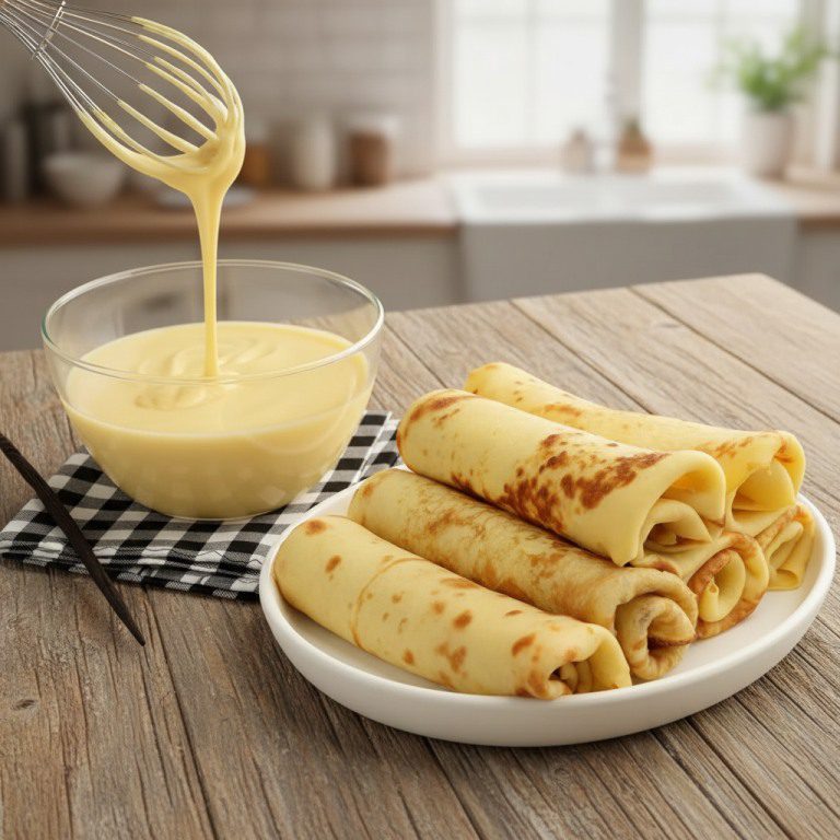 Naleśniki z twarogiem bez mąki w 3 minuty, piekę je dwa razy w tygodniu!