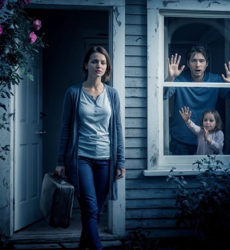 Mój mąż i córka traktowali mnie, jakbym była niewidzialna, więc wyszłam bez słowa. Wtedy wpadli w panikę.