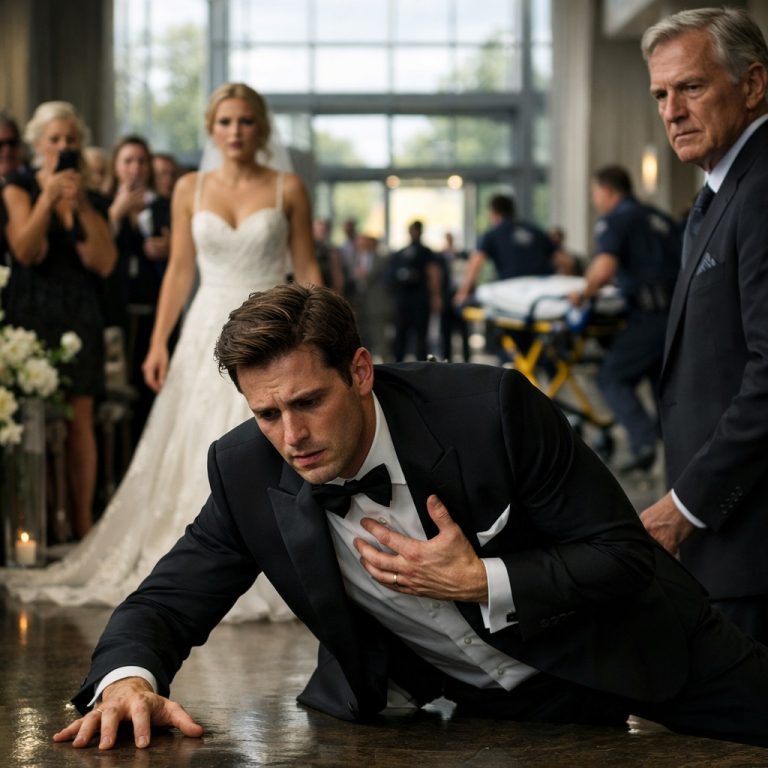 Tuż przed przejściem do ołtarza ojciec wsunął mi karteczkę: „Udawaj upadek. Teraz”. Potknęłam się…