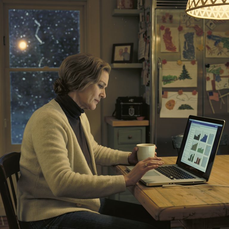 Rodzina kazała mi nie przyjeżdżać na święta, twierdząc, że sprawię wszystkim przykrość. Spędziłam więc Wigilię sama w swoim mieszkaniu. Ale krótko po północy zadzwonił mój syn drżącym głosem: „Mamo… co tam w wiadomościach?”.