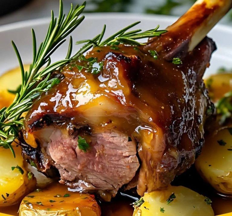 Pieczone golonki jagnięce