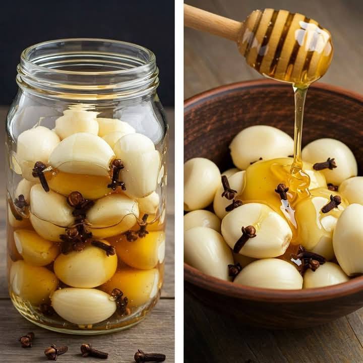 Wymieszaj czosnek, miód i goździki: sekret, którego nikt ci nigdy nie wyjawi.