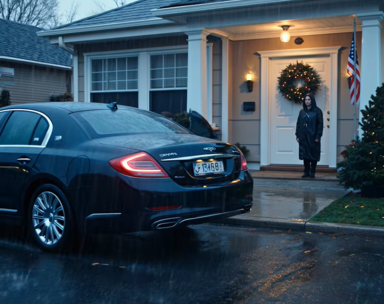 Moja matka zatrzasnęła drzwi w Boże Narodzenie. Byłem na progu, gdy mężczyzna, którego wszyscy uważali za zmarłego, mój ojciec chrzestny, wysiadł z sedana z księgą rachunkową. Znał moje imię. „Kto” – zapytał – „wydał moje pieniądze W TWOIM IMIENIU…”