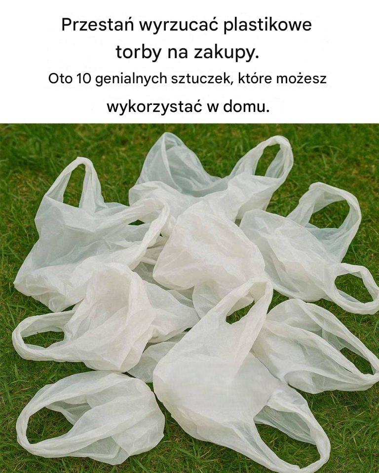 rzestań wyrzucać plastikowe torby na zakupy. Oto 10 genialnych trików, jak wykorzystać je w domu.