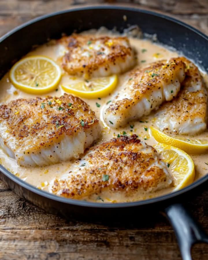 Dorsz w kremowym sosie cytrynowo-parmezanowym: Twoje nowe danie popisowe