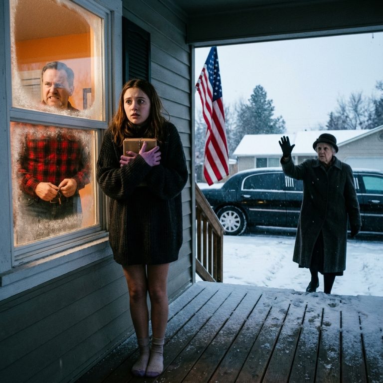 Mój tata zamknął mnie na zewnątrz w Wigilię. Lata później moja „martwa” babcia wróciła z jednym słowem, które położyło kres jego królestwu.