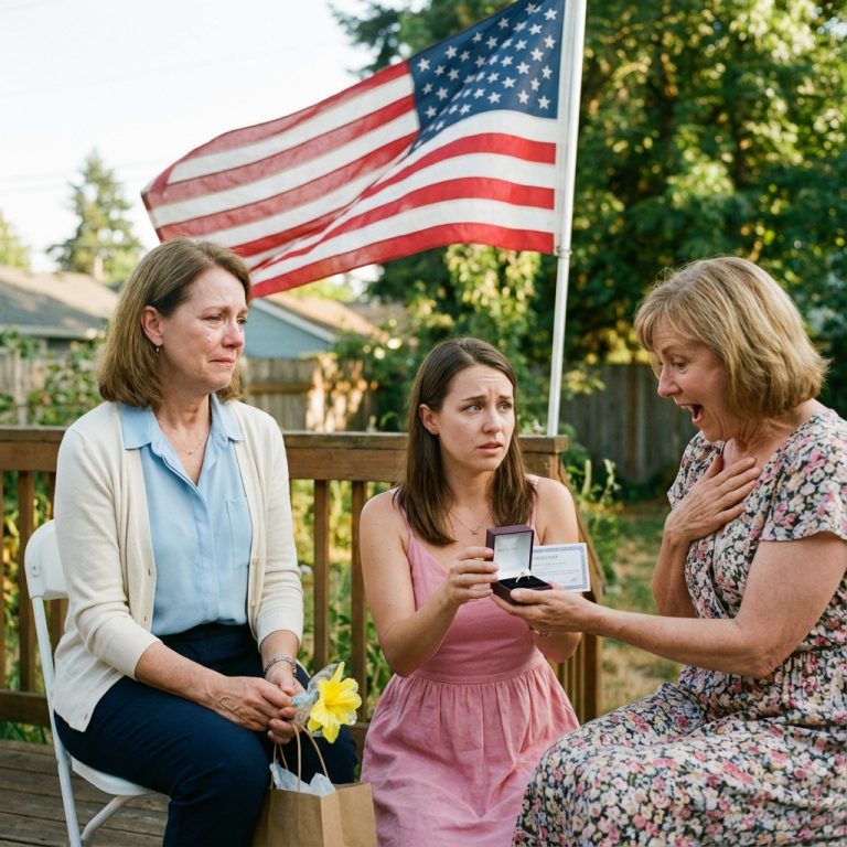 W Dzień Matki moja córka dała swojej teściowej pierścionek za 20 000 dolarów… a mnie dała plastikowego kwiatka za 5 dolarów