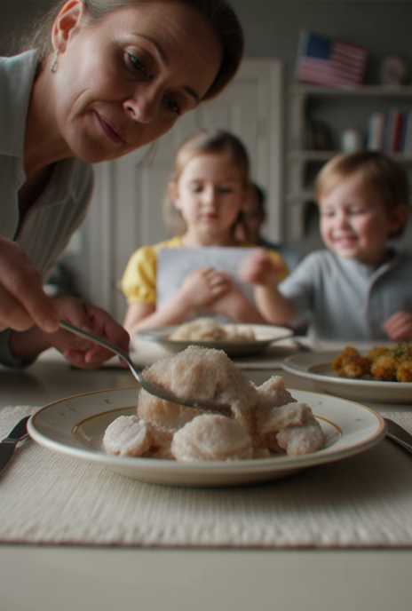 Moja mama dała mojemu 7-letniemu synowi zimne resztki… Potem podała 3-letniemu synowi mojego brata świeży talerz i powiedziała: „Jedz, ile chcesz” – więc wyszedłem